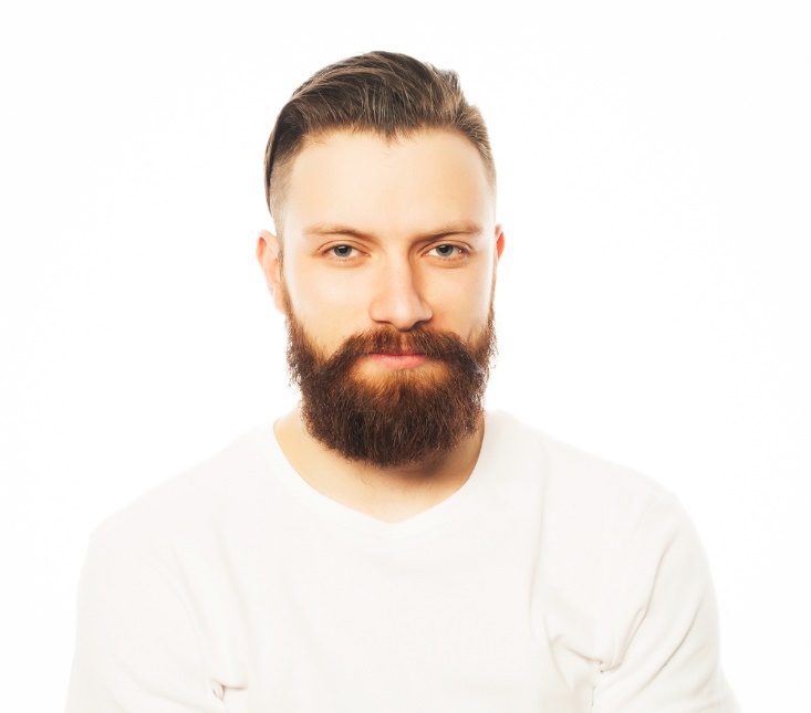 A person with a beard

Description automatically generated