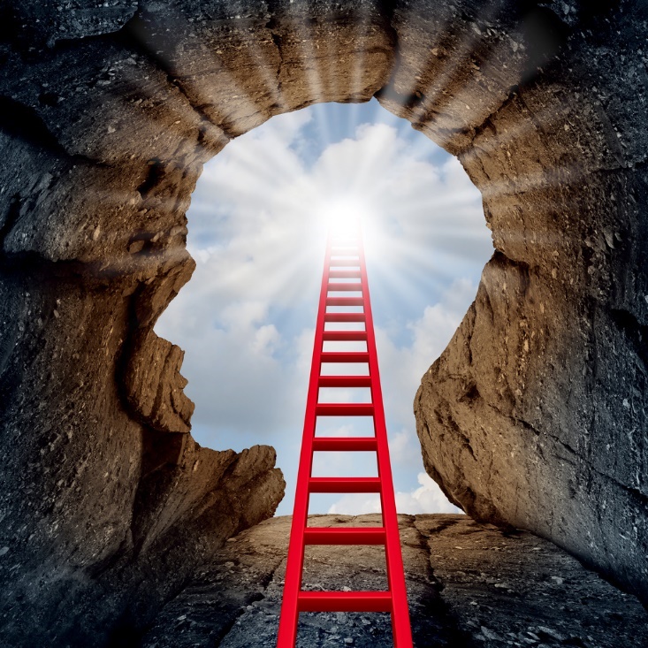 A red ladder in a cave

Description automatically generated with medium confidence