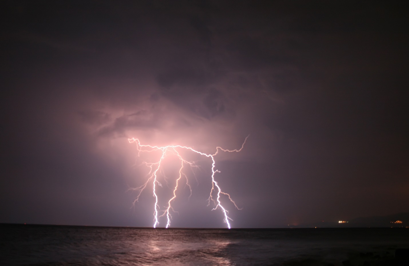 Lightning striking a body of water

Description automatically generated with medium confidence