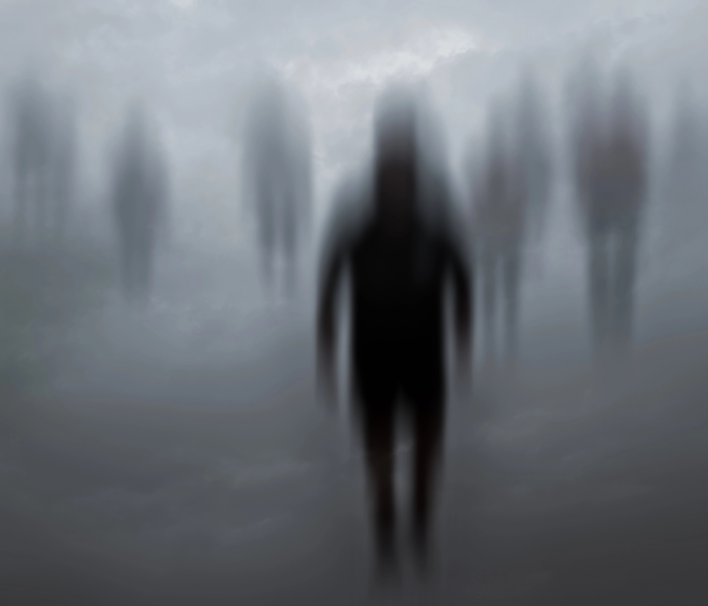 A blurry image of people in fog

Description automatically generated