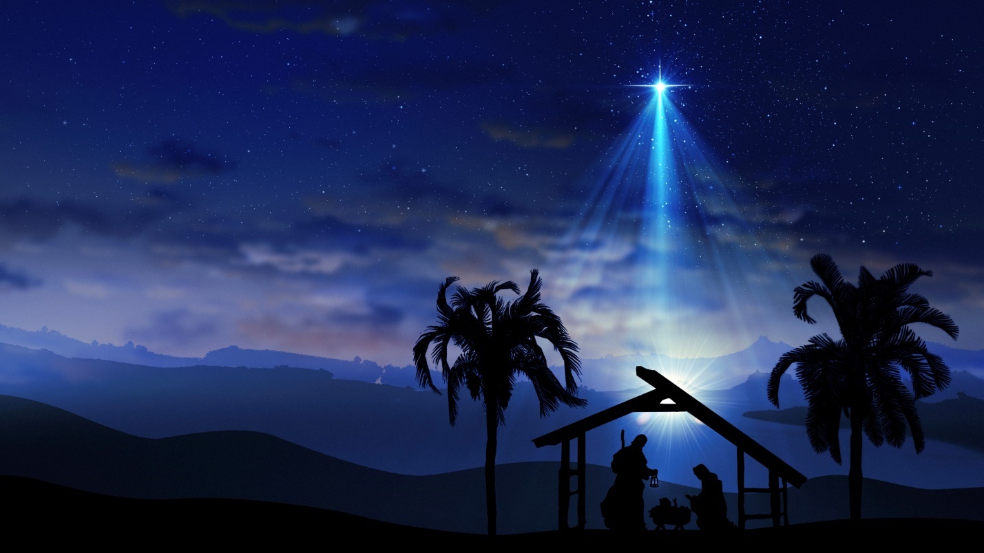 A manger in a stable with a star above it

Description automatically generated